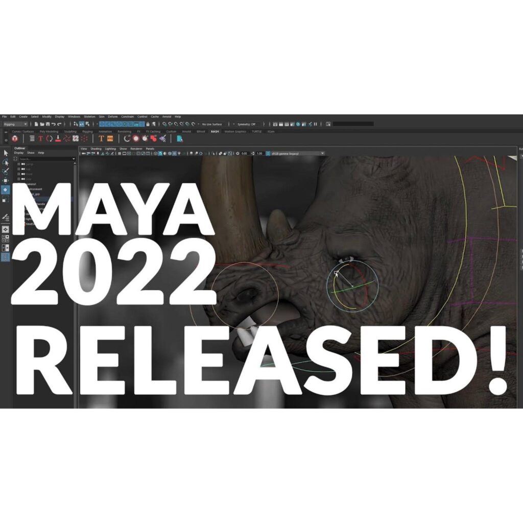 Maya 2022 was released.