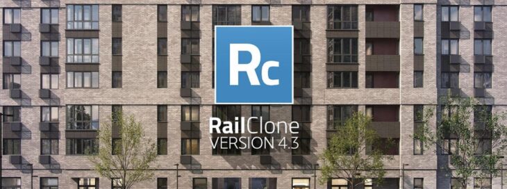 RailClone 4.3 release for 3ds Max
