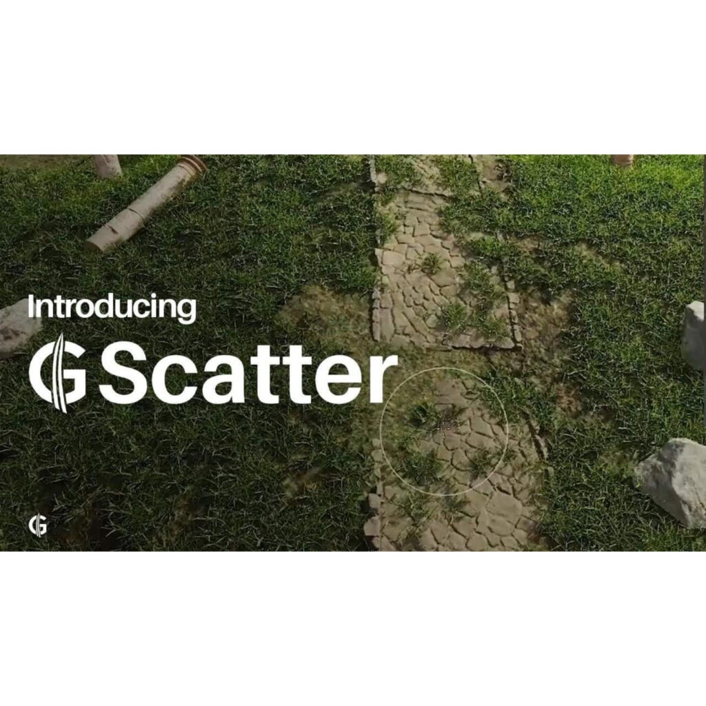 G Scatter – a useful free plug-in for Blender